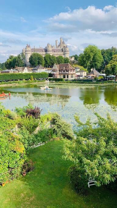Maison De Charme Avec Vue Sur Chateau Pierrefonds Exterior foto